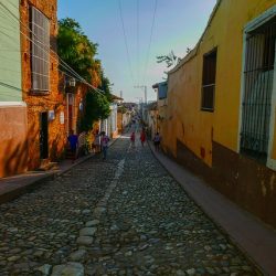 Calle cantos rodados